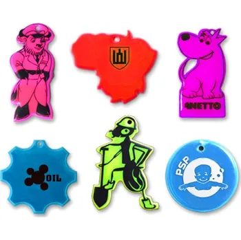 Reflexní klíčenka do velikosti 5 cm vč.potisku