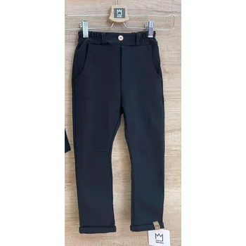 Chlapecké kalhoty Chlapecké kalhoty mimi 2512 barva: černá, Rozměr: 134