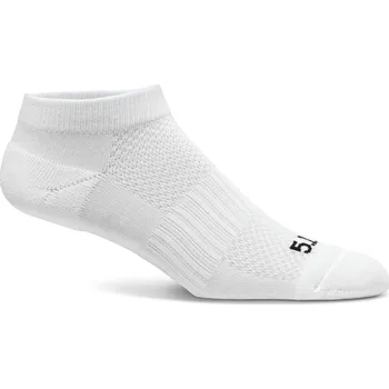 Pánské ponožky Kotníkové ponožky 5.11 Tactical PT, 3 páry, bílé - Velikost L