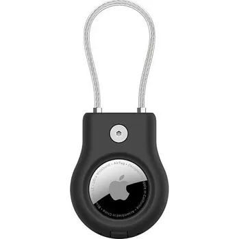 Lokátor Belkin pouzdro na Airtag s drátovým poutkem černý (MSC009btBK)