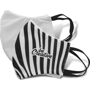 Pleťová maska Maska na obličej na zakázku CreaMask Black