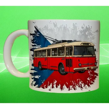 hrnek s trolejbusem 150ml