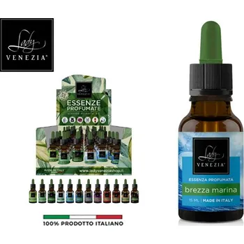 Aroma difuzér Lady VENEZIA Essentia oil 15ml BREZZA•VÁNEK