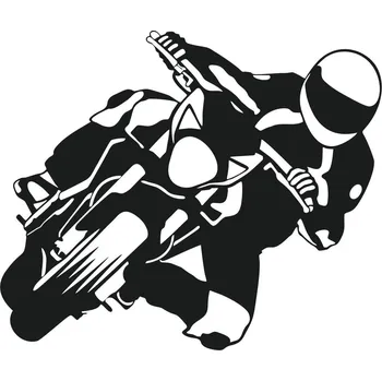 samolepka Samolepka Motorkář I.