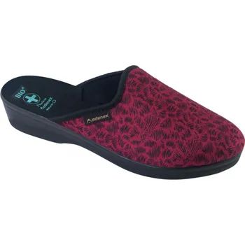 Dámská obuv Dámské pantofle přezůvky ADANEX bio 27679 vínové uzavřená špička velikost: 36