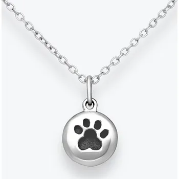Řetízek Stříbrný řetízek Tlapka medailon - Ag925