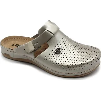 Pracovní obuv Leon INES dámská pracovní celokožená zdravotní obuv - Šampaň Velikost: 40