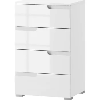 Komoda Komoda 4-zásuvková SELENE 2 bílá lesk