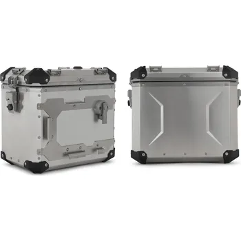 Zavazadlo na motocykl Wunderlich Sada bočních kufrů Extreme pro R1300GS stříbrná 45l a 45l