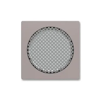 vypínač ABB - Zoni, kryt pro reproduktor AudioWorld, s kulatou mřížkou, greige