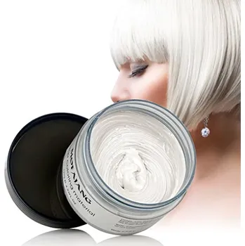 Barva na vlasy Mofajang Barevný vosk do vlasů Barva: Bílá