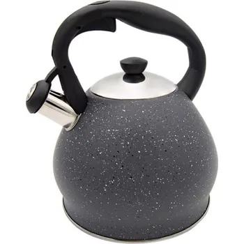 Konvice na čaj Konvice čajník nerez/lak 2,5L GRANIT šedá, indukce