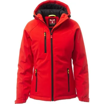pracovní bunda PAYPER GALE PAD LADY zateplená softshell bunda kapuce - Antracit S