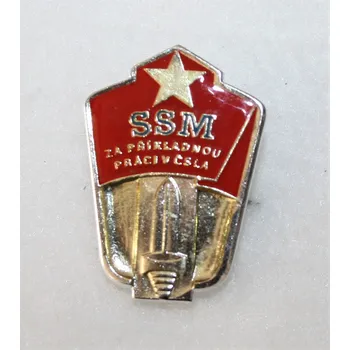 Odznak SSM za příkladnou práci ČSLA