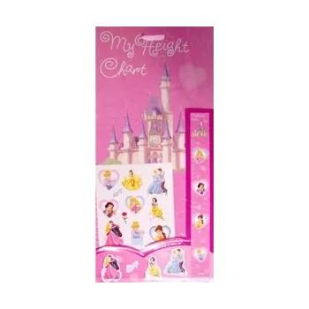 samolepka DISNEY PRINCESS Metr + samolepky 10-180cm FAMILY