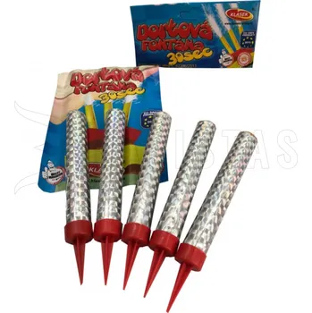 Zábavní pyrotechnika Dortová fontána malá - 10cm (6ks)