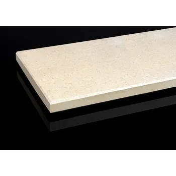 Parapet Parapety z umělého kamene STONE DESIGN tl. 20mm Beige Marfil - rovný šířka 100mm