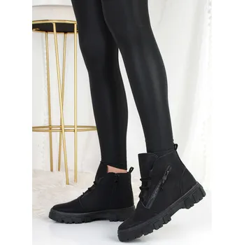 Dámská zimní obuv Cathay moda Kotníkové zimní boty 3826-1B Velikost: 36