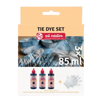 Speciální výtvarná barva Sada barev pro batikování Art Creation černá, 3 x 85 ml