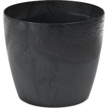 Obal na květináč Magnolie beton 13,5 Barva: Černá