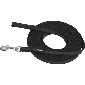 Vodítko pro psa Kerbl Stopovací protiskluzové vodítko 20 mm 5 m černé