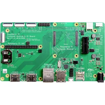 Elektronická stavebnice Raspberry Pi® RPI CM4 IO BOARD modul I/O Vhodné pro (vývojové sady): Raspberry Pi®