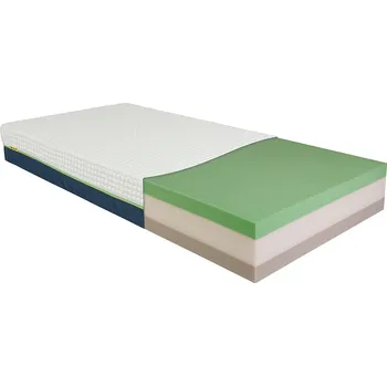 Matrace MOLMAT MATRACE LEXYS [studená pěna + PUR] Rozměr: 200 x 80 cm, Potah matrace: RING SPUN C210, LÁTKA 210 gr/m2 + ROUNO 150 gr/m2, další informace v popisu variant níže: výška od 23 cm; tuhost: 3/3,5 z 5