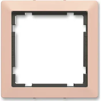 vypínač ABB - Zoni, kryt pro přístroj osvětlení s LED nebo pro adaptér Profil 45, pudrová