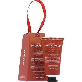 Péče o ruce My.Organics Xmas Hand Cream Oat And Calendula krém na ruce 30 ml