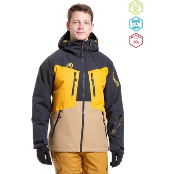Sportovní oblečení bunda Meatfly Cronos - Tan/Black L