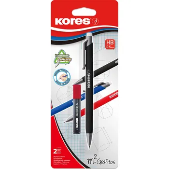 Mikrotužka Kores M2 Office, 0,5mm, náhradní tuhy, mix barev