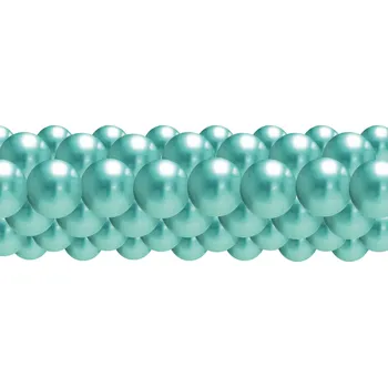 Balónek Balónky chromové zelené girlanda 3 m b83048.1