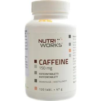 NutriWorks Caffeine 120 tablet