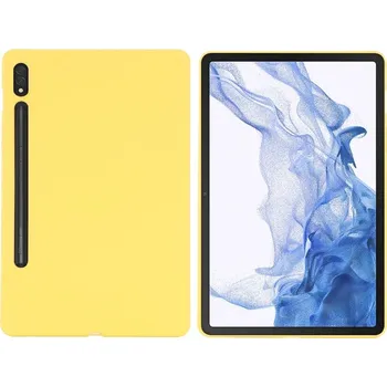 Pouzdro na tablet VSECHNONAMOBIL 66604 RUBBER Ochranný kryt pro Samsung Galaxy Tab S9 Ultra / Tab S10 Ultra žlutý