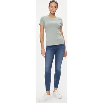 Dámské džíny Pepe Jeans Jeansy PL204584 Modrá Skinny Fit 28_30