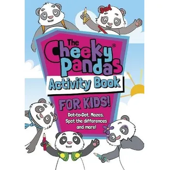 Cizojazyčná kniha Cheeky Pandas Activity Book - James, Pete