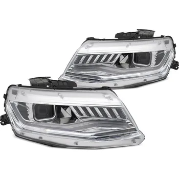 Přední světlomet TUNING-TEC Přední světla Chevrolet Camaro 16-18 HID SEQ chrom