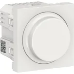 Schneider Electric Unica LED stmívač otočný, termoplast, bílý NU351418
