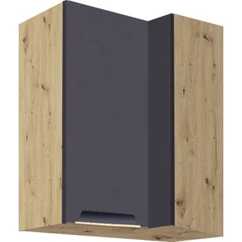 Kuchyňská skříňka NORA blue horní skříňka 45G rohová pravá