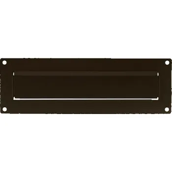 Poštovní schránka Burg Wächter Vhoz Porta 796, 304 × 101 mm, hliník, ocel, hnědá 796 BR