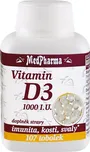 MedPharma Vitamin D3 1000 I.U. 107 tob.