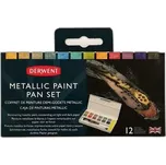 Derwent Metallic Paint Pan Set 12 ks
