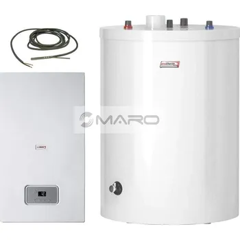 Kotel Protherm Sestava plynového kondenzačního kotle Gepard Condens AK120 25 MKO-A (H-CZ), 26,5 kW + zásobník 117 l FE 120/6 BM + čidlo NTC, 0010017230