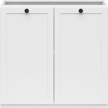 Kuchyňská skříňka BRW Junona Line Ramka spodní skříňka BBL D2D/80/82, bílá