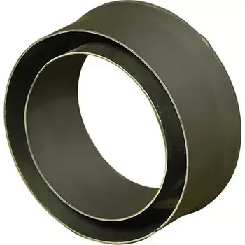 Kouřovod Redukce komínová 180/160 mm, tloušťka 1,5 mm, černá Steel Processing