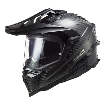Helma na motorku Enduro helma LS2 MX701 Explorer C Gloss Carbon - XXL