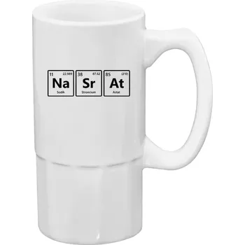 Sklenice Půllitr z kategorie ostatní - NaSrAt - 500 ml