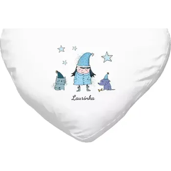 Polštář Polštář srdce 40x35 cm Pohádka