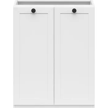 Kuchyňská skříňka BRW Junona Line Ramka spodní skříňka BBL D2D/60/82, bílá