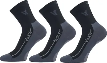 Pánské ponožky VoXX Barefootan 3 páry černé
